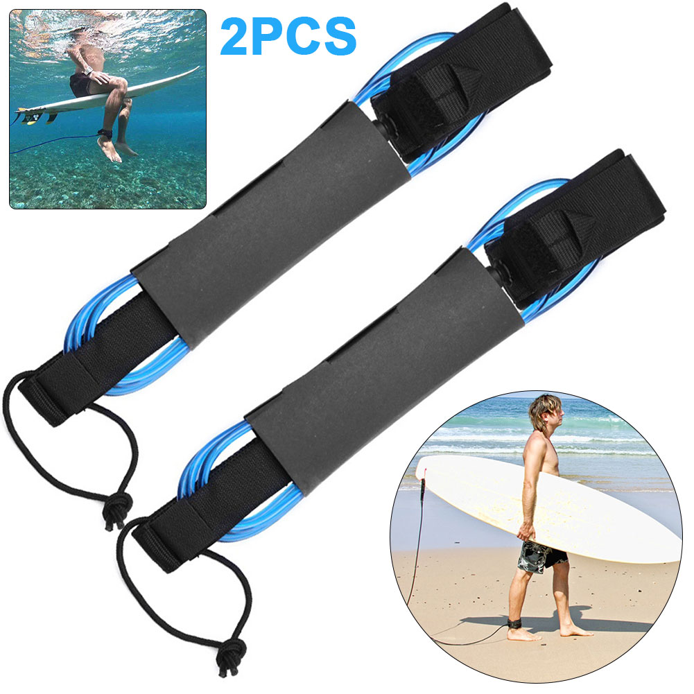 Surfboard Leash Ankle - 2 Pièces Laisse de cheville pour